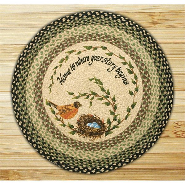 Capitol Importing Co Capitol Importing Robins Nest - 27 in. x 27 in. Round Patch 66-121RN